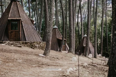 Glamping The Teepee